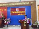 Bí thư Đoàn xã phát biểu.jpg - 