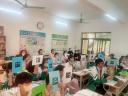 Hs giơ đáp án môn Tiếng Anh.jpg - 